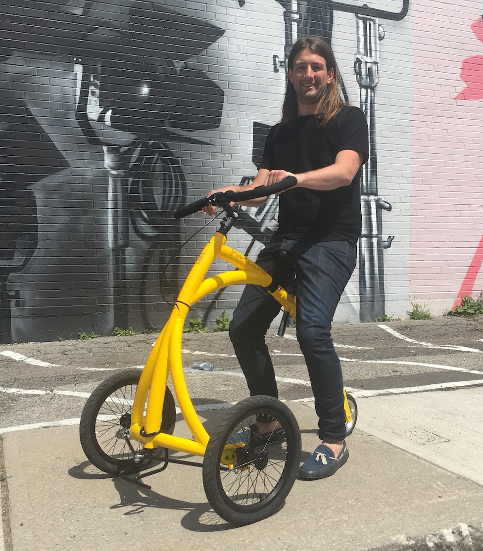 The walking bike online